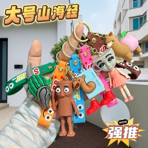 Italian Brain Rot Toys Bombardiro Crocodilo Figure Tung Tung Tung Sahur Durable Toy for Kids Italian Brain Rot Figure <b>Keychain</b> - Product Image 6