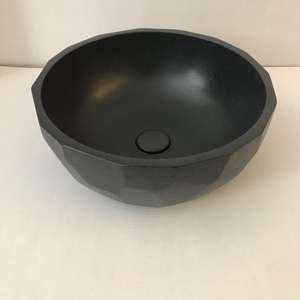 Évier de salle de bain rond, comptoir, en béton, lavage à <span class=keywords><strong>main</strong></span>, usine - Product Image 2