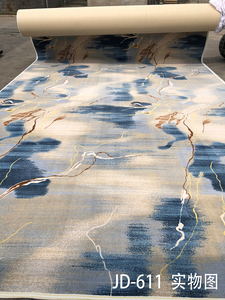 Alfombra de Lujo para Vestíbulo de Hotel Axminster de 5 Estrellas, Alfombra Impresa de Pared a Pared para Pasillo, Fabricada a Máquina - Product Image 4