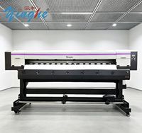 Solución Empresarial: Impresora de Solventes para Exteriores Yinghe de 1830 mm con Cabezales de Impresión XP600 para Impresión de Pancartas, Lonas y Carteleras