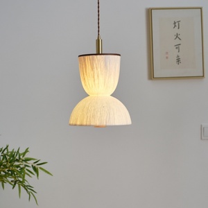 Lampe suspendue au plafond de style rétro écologique pour salon de thé Zen, style <span class=keywords><strong>japonais</strong></span>, comptoir de bar, lanterne <span class=keywords><strong>en</strong></span> <span class=keywords><strong>papier</strong></span> de riz, <span class=keywords><strong>lustre</strong></span> - Product Image 4