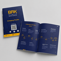 Yüksek Kaliteli Özel A4 Tam Renkli Şirket Profil Kataloğu ve Broşür Baskısı, İşletme Kitapçığı Üreticisi
