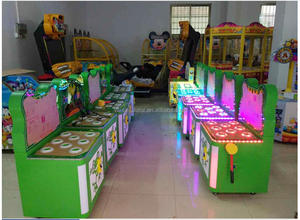 Dreamland Coin Operated Hammer Ticket <strong>Games</strong> Crazy <strong>Hitting</strong> Frog Kids <strong>Game</strong> Machine - Product Image 2