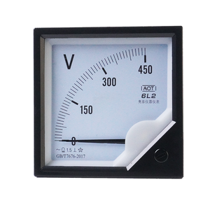 6L2 220V Klasse 1.5 Analoges Panelmessgerät Spannung/Strom/Voltmeter/Ammeter AC/DC 0-30A 80*80mm Testmessgerät mit Zeiger - Product Image 3