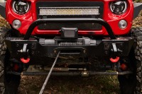Treuil électrique ENJOIN 13500LBS 12V 4.5kW avec moteur à bobinage série et engrenage planétaire à 3 étages pour véhicule tout-terrain 4x4