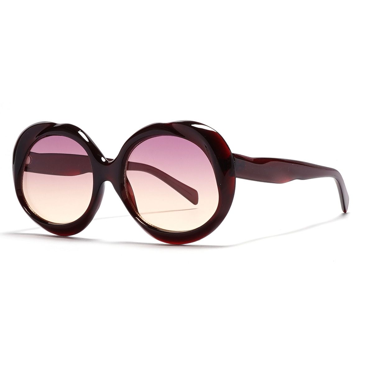 Luxury Retro Square Sunglasses for Women High Quality UV400 Polarized Clear Light Blue Vintage Designer Shades TAC Material