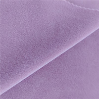 Tissu en maille warp pelucheuse 280 g/m² super doux extensible dans les 4 sens, teint, 95 % polyester 5 % élasthanne pour vêtements, ameublement et jouets