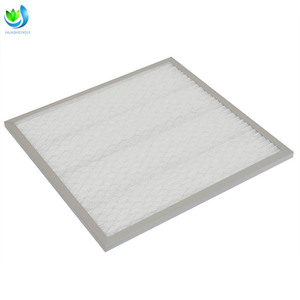 Tùy chỉnh HVAC F6-F9 trắng hiệu quả cao gấp Bộ lọc không khí gấp khung nhôm thay thế bộ lọc dễ dàng tháo rời - Product Image 4