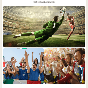 Productos Deportivos Promocionales HLC, Cornetas con Patrón de Bandera Nacional, Cornetas para Animar en Partidos de Fútbol, Bandera de Estados Unidos, Canadá, México - Product Image 6