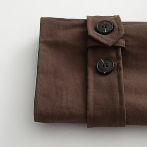 TAOP&ZA 2026 Nuova Giacca Corta Estiva Francese Casual Versatile con Risvolto, Maniche Lunghe e Tinta Unita 26070 - Product Image 5