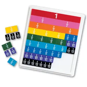 Gelsonlab HSMM024A 磁性彩虹百分比瓷砖，课堂教育套件