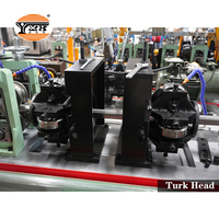 Machine à fabriquer des tubes en acier galvanisé YXH avec soudage au laser, équipement de fabrication de tuyaux entièrement automatique