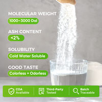 Poudre de collagène de poisson pur et nutritif en gros pour compléments alimentaires et bien-être esthétique des adultes