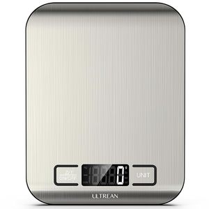 Balance de cuisine électronique numérique portable étanche en acier inoxydable 5 kg, précision 1g, alimentée par piles, meilleure vente en gros directe usine - Product Image 1