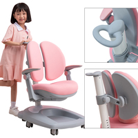 Chaise d'étude intelligente pour enfants rose bleu meubles de maison siège réglable en hauteur chaise de culture ergonomique pour enfants vente en gros