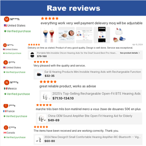 Retone <span class=keywords><strong>2025</strong></span> nouvelles idées de produits pour les personnes âgées sourdes Super Invisible Mini Rechargeable CIC Digital Invisible Hearing Aid - Product Image 5