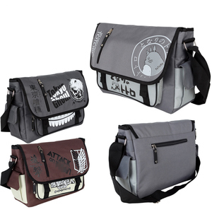 Totoro Chopper Shingeki No Kyojin Tokyo Revengers Tokyo Ghoul <span class=keywords><strong>Demon</strong></span> <span class=keywords><strong>Slayer</strong></span> Luffy <span class=keywords><strong>Anime</strong></span> Sacs d'école à bandoulière pour femmes enfants - Product Image 1