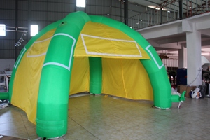 Hot Sale Waterproof Durable Inflatable Camping Tent Customized Logo Digital Printing 10-12ft X 12ft Outdoor Advertising Events - Product Image 3