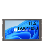 PC industriel embarqué 10 pouces, étanche IP65, avec SSD mSATA, écran tactile LCD IPS, taux de rafraîchissement 75Hz, tout-en-un