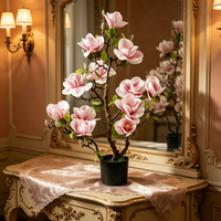 Décoration de mariage de bonne qualité, arbre artificiel à fleurs de magnolia, fleurs de mariage, décoration de jardin, intérieur, bar, hôtel, bureau, maison, chambre