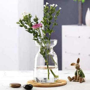 Jarrón de cristal transparente - Product Image 2