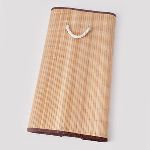 Cesta de Almacenamiento Redonda Tejida de Bambú Ecológica <span class=keywords><strong>para</strong></span> <span class=keywords><strong>Ropa</strong></span> <span class=keywords><strong>Sucia</strong></span> y Juguetes de Niños, Uso en Dormitorios, <span class=keywords><strong>Cesto</strong></span> de Lavandería Grande con Tapa - Product Image 5