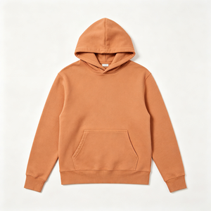 Sweat à capuche uni personnalisé de haute qualité, vente en gros d'usine, pull en coton unisexe - Product Image 1
