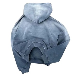 Sudadera con Capucha Personalizada OEM para Hombre, de Algodón Suave de Alta Calidad, Estilo Vintage Lavado al Ácido, Sudadera con Capucha Oversize para Hombre - Product Image 5