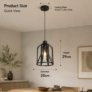 Modern Metal Ceiling Pendant <b>Light</b> Adjustable Height E27 Iron For <b>Dining</b> Kitchen Restaurant Bar Indoor Home Decor - Product Image 3