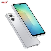 Coque de protection souple transparente moulée par injection en TPU antichoc et anti-chute pour A06/S26 5G avec protection anti-jaunissement