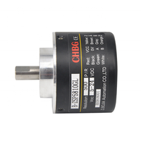 Encodeur rotatif optique à arbre plein incrémental CHBG, diamètre extérieur 58 mm, axe 10 mm, nombre d'impulsions personnalisable