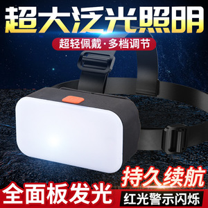 Lampe frontale LED rechargeable 2000 mAh avec bandeau réglable, lumière rouge, pour course en extérieur, pêche, et éclairage minier - Product Image 4