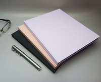 Cuaderno de Tapa Dura Disponible con Logotipo Personalizado, Diario de Tapa Dura para Reuniones de Negocios, Oficina, Escuela, Papelería, Regalo
