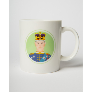 Tasse en céramique The King Mug avec motif portrait royal - Product Image 1
