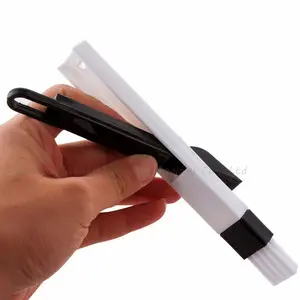 2 in 1 with dustpan groove cleaning brush door and window sink corner air conditioner computer keyboard screen dust brush