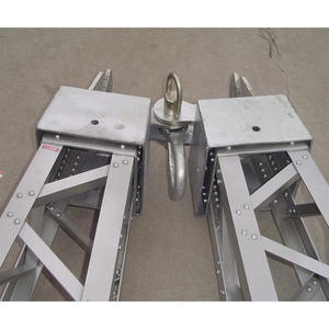 300-600mm Aluminum Alloy A-Frame Derrick with Lattice for Telecommunication Tower Hoisting & Erection - Product Image 1