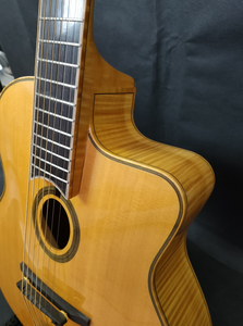 <span class=keywords><strong>Guitarras</strong></span> Stock-Yunzhi, la Mejor Guitarra Acústica <span class=keywords><strong>de</strong></span> <span class=keywords><strong>Jazz</strong></span> Hecha a Mano, Cuerpo <span class=keywords><strong>de</strong></span> Arce y Abeto, Fondo/Lados <span class=keywords><strong>de</strong></span> Arce, Diapasón <span class=keywords><strong>de</strong></span> Ébano, Escala <span class=keywords><strong>de</strong></span> 628 mm, 6 Cuerdas - Product Image 2