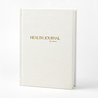 Carnet de notes personnalisé de luxe en lin avec couverture rigide, impression et estampage à chaud du logo, journal, agenda, carnet de planification