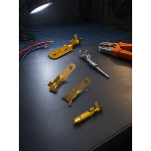 ขั้วต่อสายไฟแบบ Crimp ตัวผู้ ทองแดง รุ่น 16.03.0002-1 สำหรับชุดสายไฟรถยนต์แบบกำหนดเอง - Product Image 3