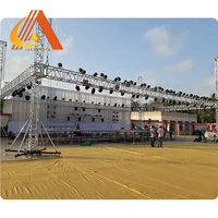 Escenario Móvil de Aluminio para Eventos, Plataforma de Lujo para Conciertos y Bodas al Aire Libre, Fácil de Instalar, Antideslizante