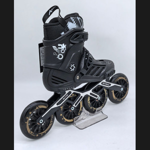 <span class=keywords><strong>Patins</strong></span> <span class=keywords><strong>à</strong></span> roulettes de slalom <span class=keywords><strong>à</strong></span> grande vitesse pour adultes de niveau professionnel, 110 mm, quatre <span class=keywords><strong>roues</strong></span>, nouveaux <span class=keywords><strong>patins</strong></span> <span class=keywords><strong>à</strong></span> roulettes en PU pour hommes et femmes - Product Image 2