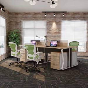 Nuevo Diseño Moderno, Alfombra Modular Tipo Rompecabezas, Cómoda, 100% Polipropileno, Revestimiento de PVC, para Oficina, 50x50, Cuadrada, Comercial - Product Image 1