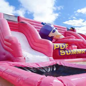 <span class=keywords><strong>Château</strong></span> gonflable personnalisé, grand et petit, parc aquatique commercial, divertissement aquatique extérieur avec matériau PVC - Product Image 4