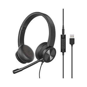Nouveau <span class=keywords><strong>Casque</strong></span> Professionnel <span class=keywords><strong>Filaire</strong></span> USB <span class=keywords><strong>Haut</strong></span> <span class=keywords><strong>de</strong></span> <span class=keywords><strong>Gamme</strong></span> Bee H362 avec Micro Anti-Bruit pour Ordinateur et Centres d'Appels - Product Image 4