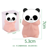 Chaud doux petit rebond lent Mochi Dingding Squishy Focus Squeez pression Abreact guérison imbécile amusant blague jouet cadeau de fête