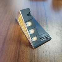 Luz LED de Alta Calidad para Escalones, Luz para Escaleras Interiores y Exteriores, IP65 Impermeable, Luz Solar para Jardín