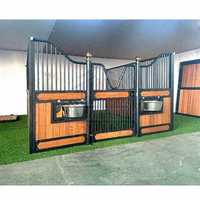 HDG Surface stalles pour équidés canal en U attaché Horse Box panneaux pour chevaux portes d'écuries pour chevaux