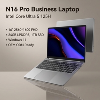 Yifang 16-inch laptop, uitgerust met Intel Ultra 5 processor, ondersteunt OEM/ODM aanpassing. Het is een zakelijke laptopcomputer.