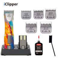 IClipper-Max1 Große Tierhaarschneidemaschine – Pflege-Kit für Hunde und Katzen – Schermaschine Trimmer
