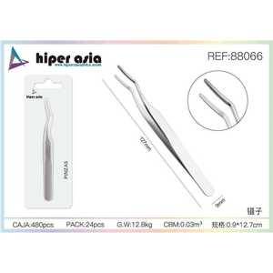 Pinzas de manicura de acero inoxidable, proveedor a granel de herramientas para uñas de salón - Product Image 1